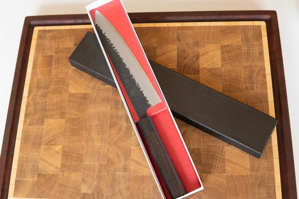 Hokiyama Tosaichi Shadow Tsuchime Gyuto 210mm