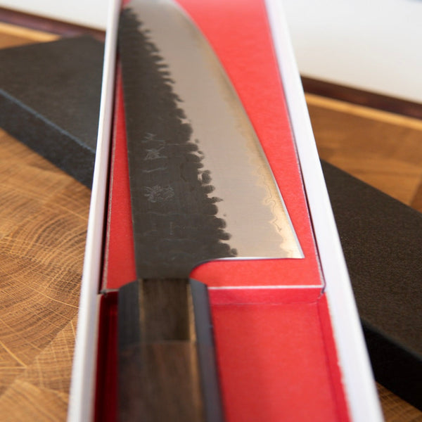 Hokiyama Tosaichi Shadow Tsuchime Gyuto 210mm